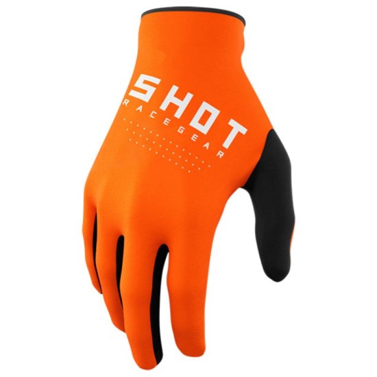 GLOVES RAW KID ORANGE