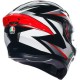 K5 S AGV E2205 MULTI MPLK - PLASMA WHITE/BLACK/RED