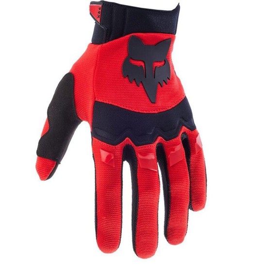 GLOVE DIRTPAW FLUORESCENT RED