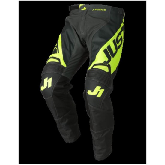 JUST1 PANTS J-FORCE VERTIGO GREY/YELLOW FLUO