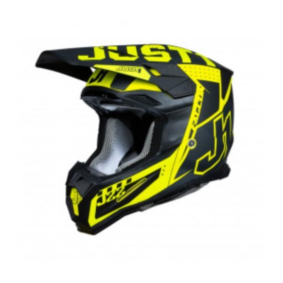 J22-F FALCON TITANIUM BLACK FLUO YELLOW