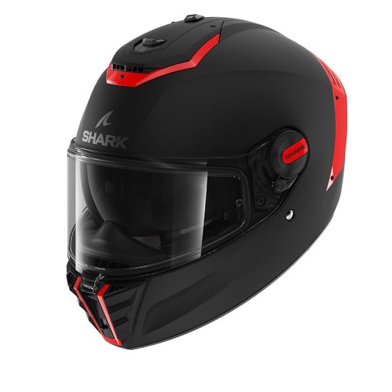 SPARTAN RS BLANK MATT BLACK/RED