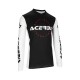 MAGLIA MX J-TRACK INC. NERO/BIANCO