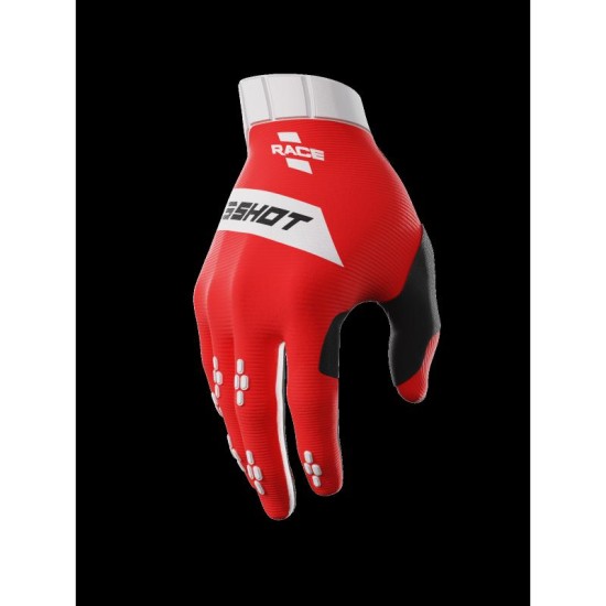 GLOVES RACE KID RED