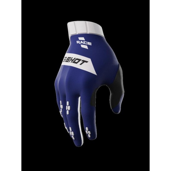 GLOVES RACE KID BLUE