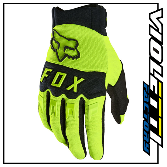 GLOVE DIRTPAW FLO YLW