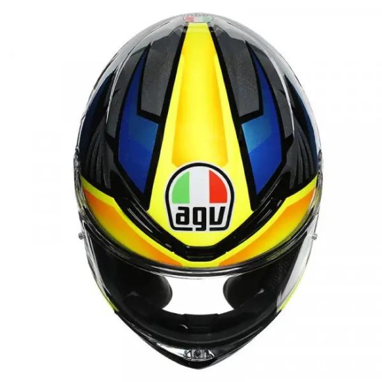 K6 AGV ECE MULTI MPLK - JOAN BLACK / BLUE / YELLOW